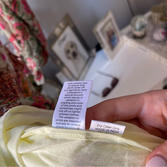 HEMANT & NANDITA Cotton Floral Minidress - Picture 8 of 15